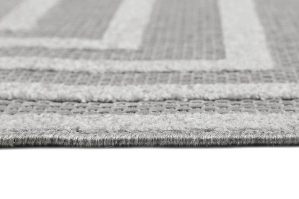 Outdoorteppich Carolina Grau - 133 x 200 cm