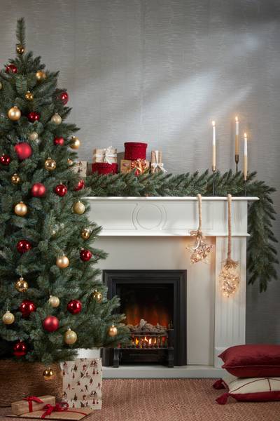 Weihnachtsbaumdecke MEMIKE24470028 Braun - 58 x 26 x 58 cm