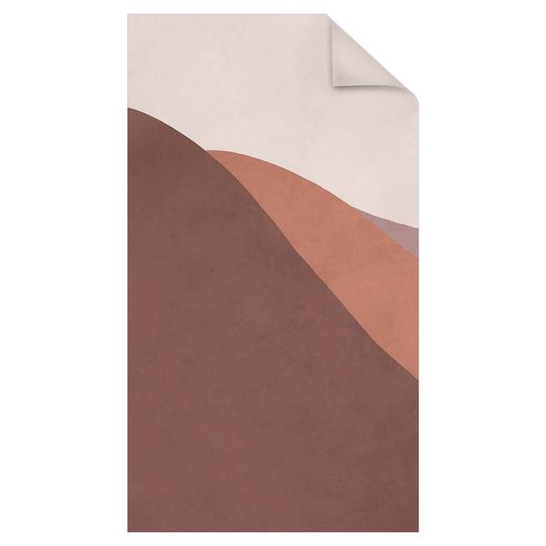 Dusch‑Sichtschutz Sanfte Berge 90 x 120 cm