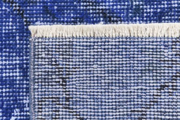Tapis Ultra Vintage DCCVI Bleu - Laine - 99 x 1 x 201 cm