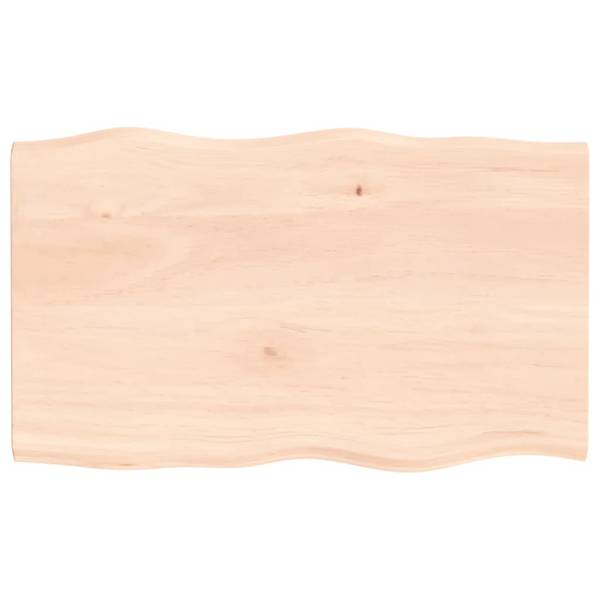 Tafelblad 3028686-2 bruin - eikenhout - 60 x 2 x 100 cm