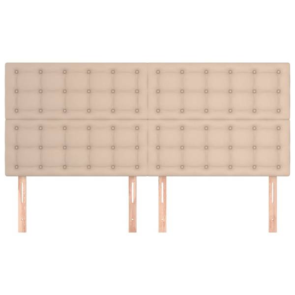 Kopfteil 3015754-4 (4er Set) Kaffeebraun - Breite: 200 cm