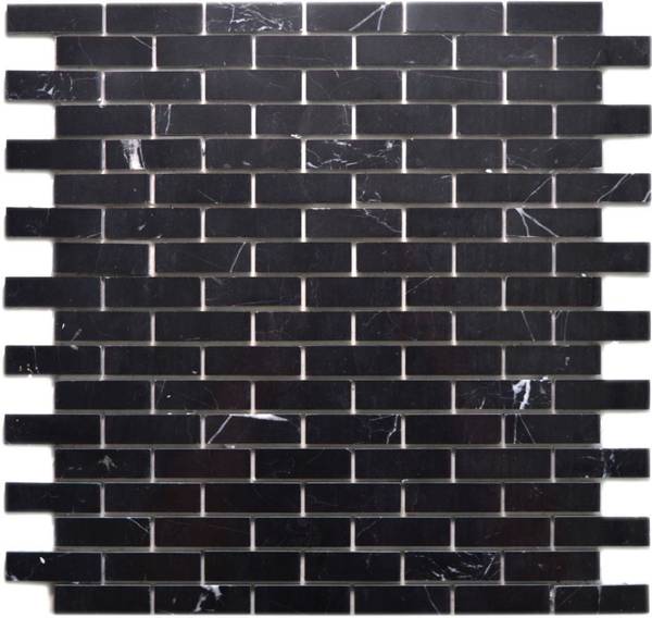 Mosaikfliesen 200-4M82 Schwarz - Stein - 30 x 30 x 30 cm