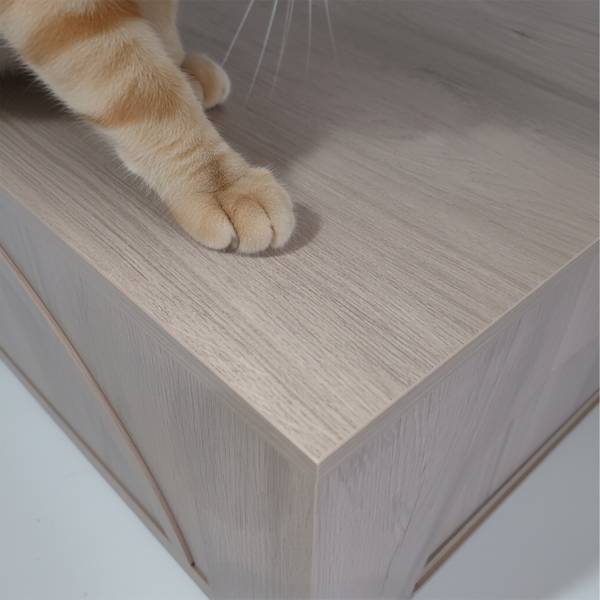 Kattenkast kattenbak grijs