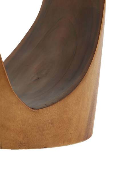 Beistelltisch MORRITO Braun - Massivholz - 35 x 45 x 35 cm