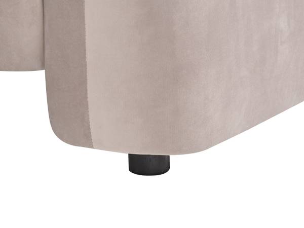 Sofa LEIREN 3-tlg Beige - Taupe - Textil