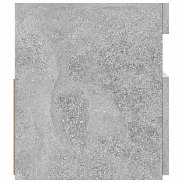Meuble tv 3008756-1 Imitation béton - Profondeur : 120 cm