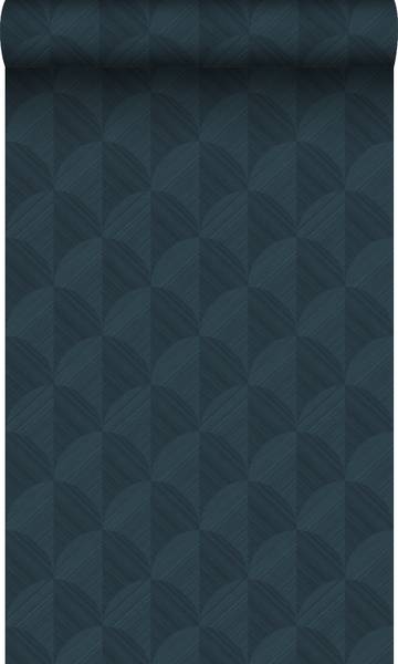 Tapete 347992 Blau - Fleece - 50 x 900 x 50 cm