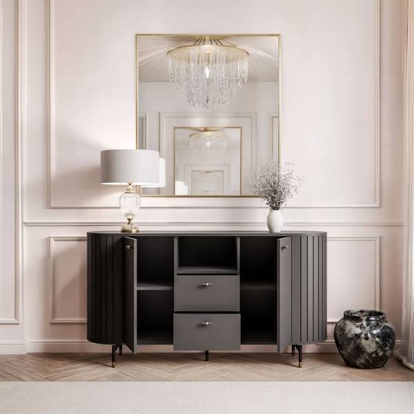 Dressoir ELODIE 2D2S zwart