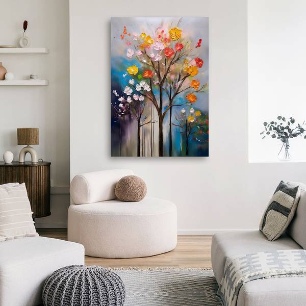 Wandbild Bäume 20 x 30 cm
