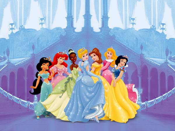 papier peint panoramique Princesses Polaire - 360 x 254 x 360 cm