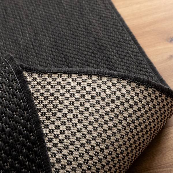 Outdoorteppich Melbu Grau - Polypropylen - 140 x 200 cm