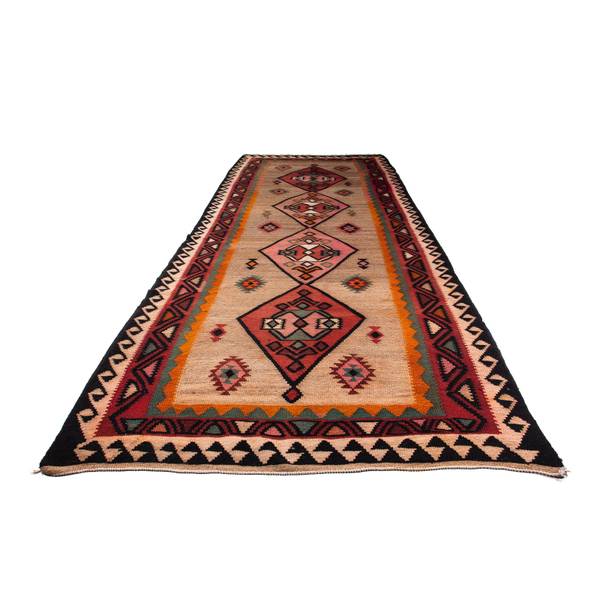 Orientteppich Oriental Wolle - 148 x 1 x 390 cm