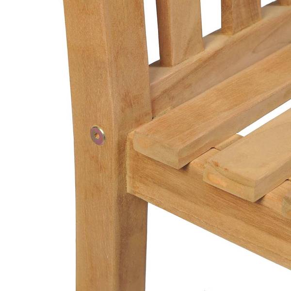 Garten-Essgruppe  3059932 (7-teilig) Braun - Teakholz - 80 x 77 x 140 cm