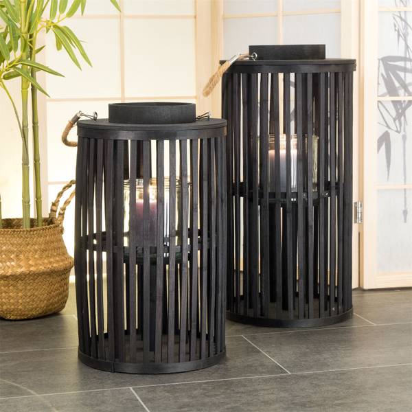 Laterne Midnight 40 24 x 40 x 24 cm