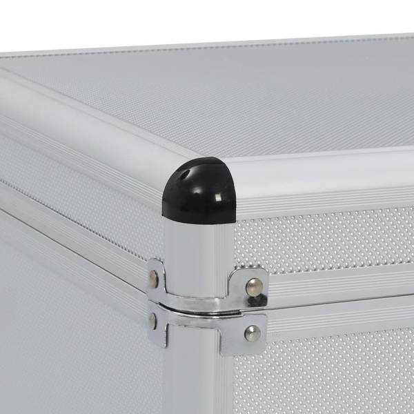 Aufbewahrungskoffer 297564 (2er Set) Silber