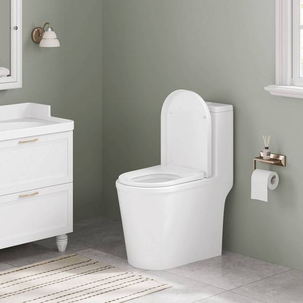 Wc Sitz Luke Weiß - Kunststoff - 37 x 5 x 47 cm