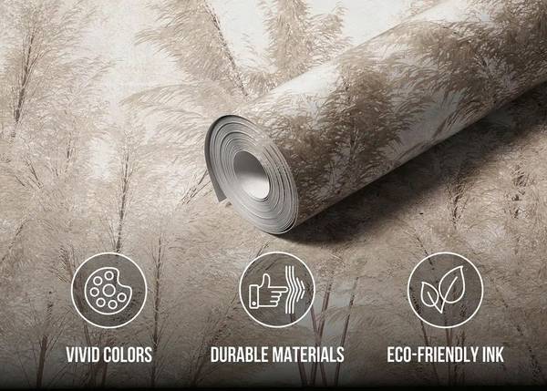Fototapete 601496 Beige - Papier - 375 x 270 x 375 cm