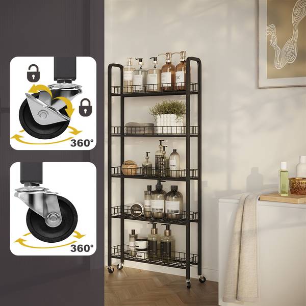 Verrijdbaar ladeblok Rolivo 58306 zwart