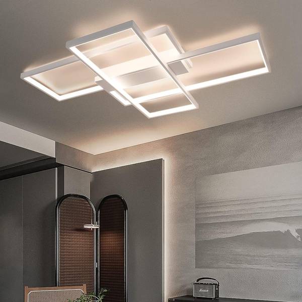 LED Plafondlamp Caroline wit