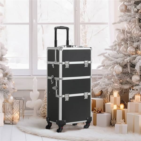 Kosmetikkoffer ARE15 Schwarz - Kunststoff - 24 x 78 x 36 cm