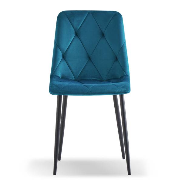Chaise de salle à manger VICKA Bleu