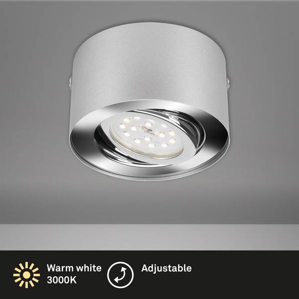 LED-Deckenleuchte  Tube Eisen - 1-flammig