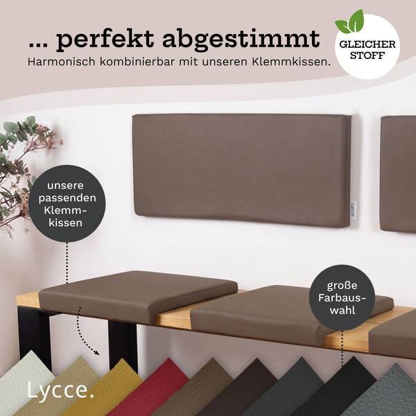 Wandkissen Betty Taupe