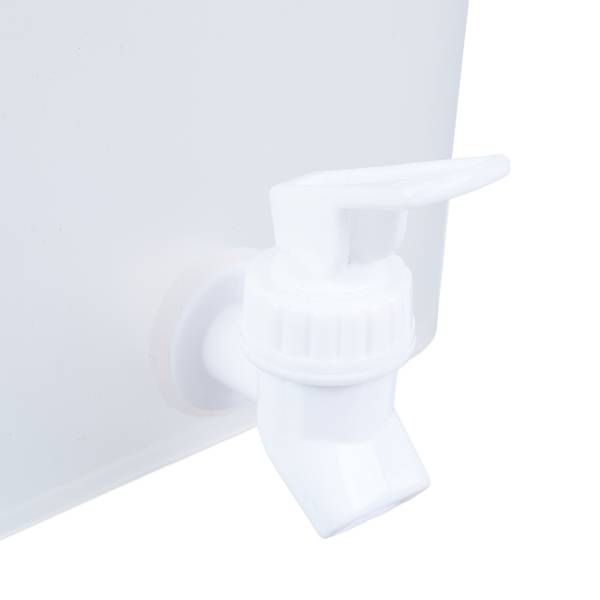 Distributeur de boissons frigo 4,8 L Blanc - Matière plastique - 18 x 18 x 29 cm