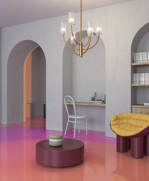 Suspension Arco Acier - 40 x 198 x 40 cm