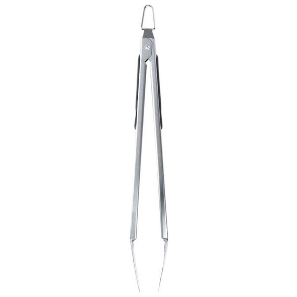 Grillzange 489166 Silber - Edelstahl - 15 x 5 x 39 cm