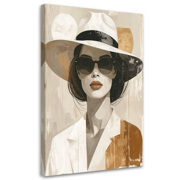Canvas shilderij Vrouwen 20 x 30 cm