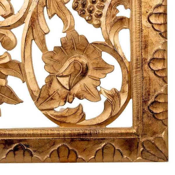 Paneel 4523334366 Gold - Holz teilmassiv - 76 x 120 x 4 cm