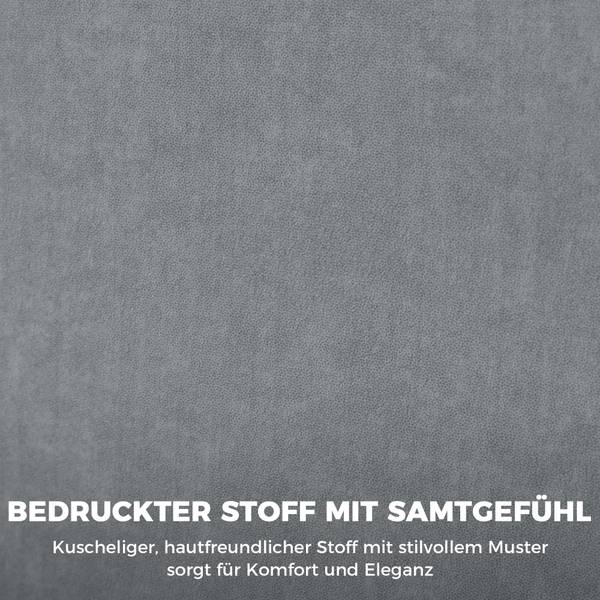 Massage-Bürostuhl 921-919V90GY Grau - Stahl - 71 x 122 x 76 cm