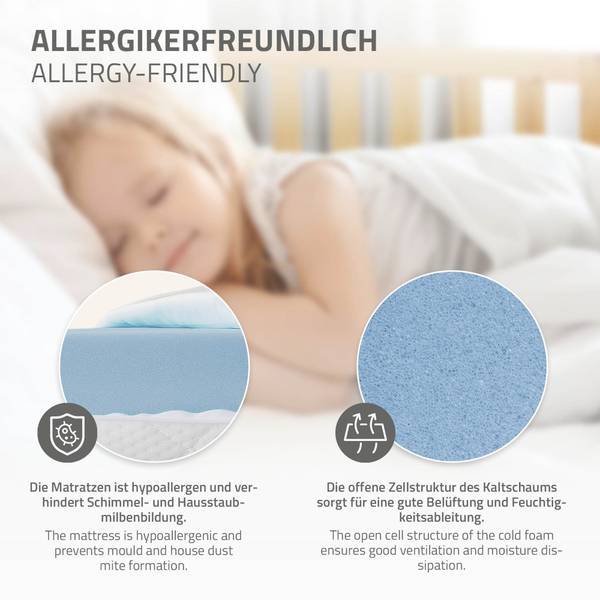 Hausbett YORK 76 x 141 x 147 cm - Braun