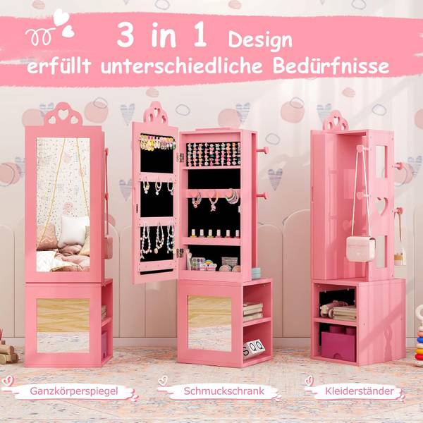 Sieradenkast TK32538 roze