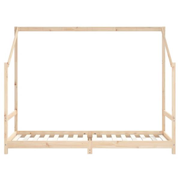 Cadre de lit pour enfant 3031770 Marron - Pin - 85 x 158 x 205 cm