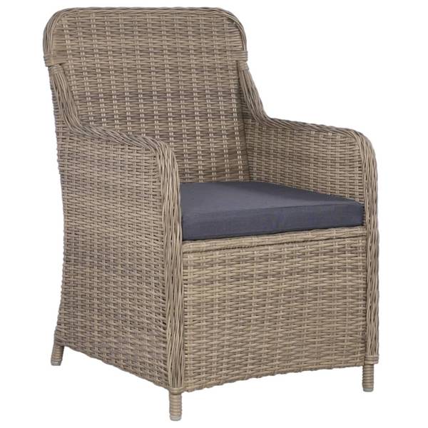 Garten Essgruppe  44149 (3-teilig) Braun - Polyester - Stahl - 50 x 60 x 50 cm