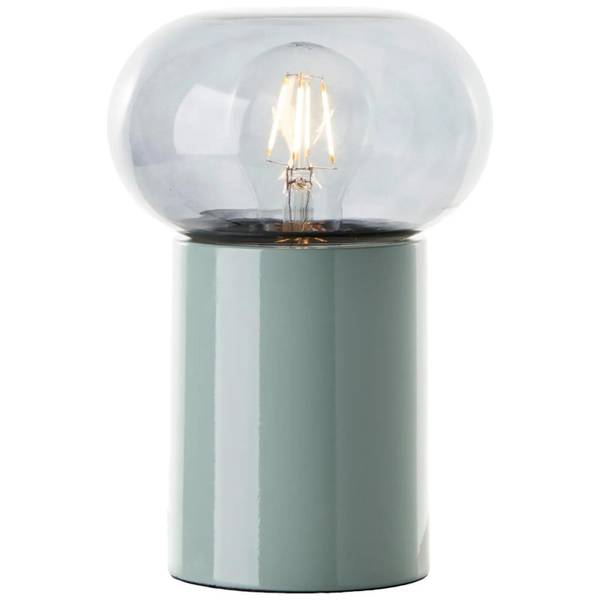 Tischleuchte NALAM 94702/76 Glas Grau - Grün - Höhe: 4 cm