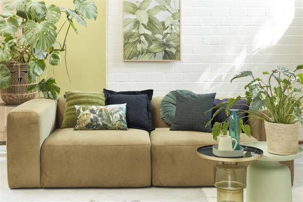 Zierkissen - Chelsy Grün