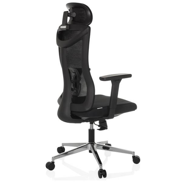 Bürostuhl KAMIAK Schwarz - Polyester - 68 x 132 x 68 cm