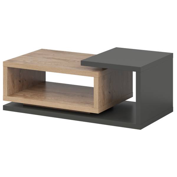 COUCHTISCH BOTTEGA Anthrazit - 120 x 40 x 60 cm