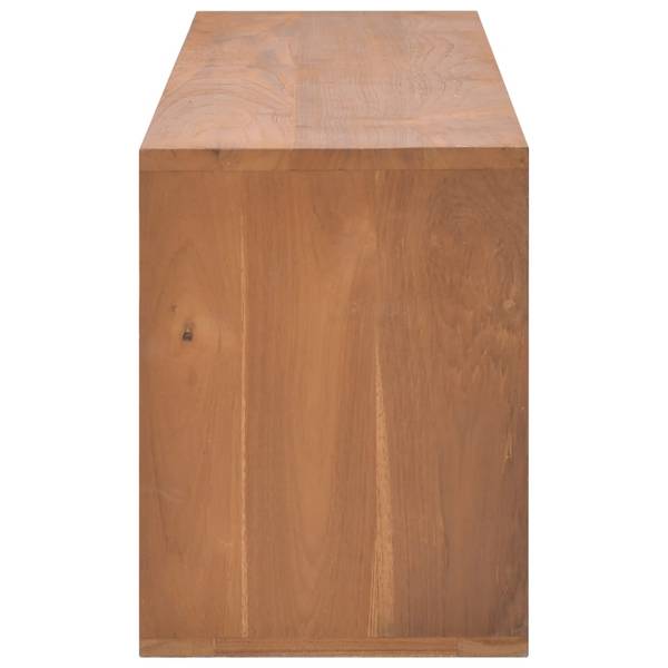 TV-Schrank D335 Braun - Massivholz - 30 x 40 x 110 cm