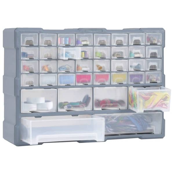 Organisateur multi-tiroirs 3004089-6 Gris