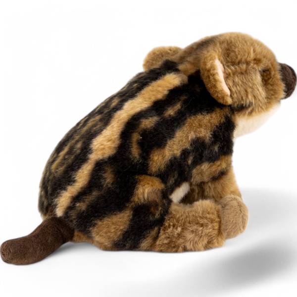 Kuscheltier Wildschwein Baby Braun - Kunstfell - 9 x 15 x 20 cm