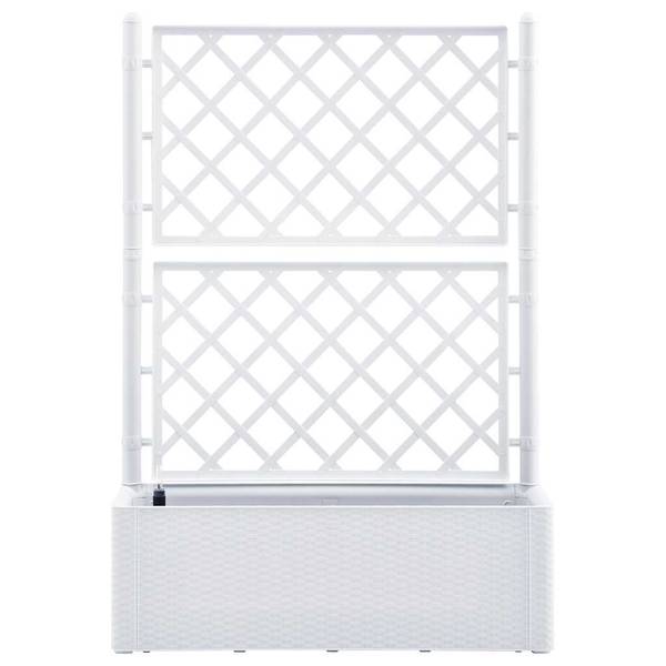 Lit surélevé 3013027 Blanc - Polypropylène - 43 x 142 x 100 cm
