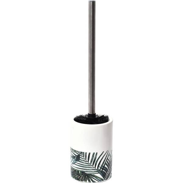 Toilettenbürste Tropicale Grün - Keramik - 10 x 39 x 10 cm