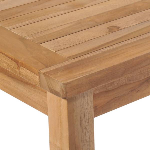 Garten-Essgruppe 3157155 (5-teilig) Braun - Teakholz - 90 x 77 x 150 cm