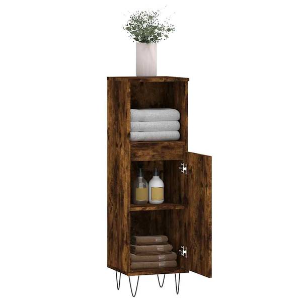 Badezimmerschrank 3029859 Raucheiche Dekor