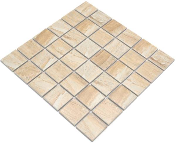 Mosaikfliesen CTR Q31CM Beige - Keramik - 31 x 31 x 31 cm